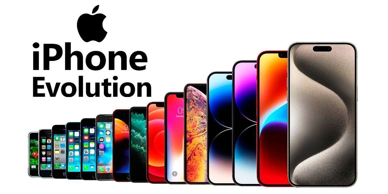Эволюция iPhone за 17 лет Эволюция iPhone за 17 лет