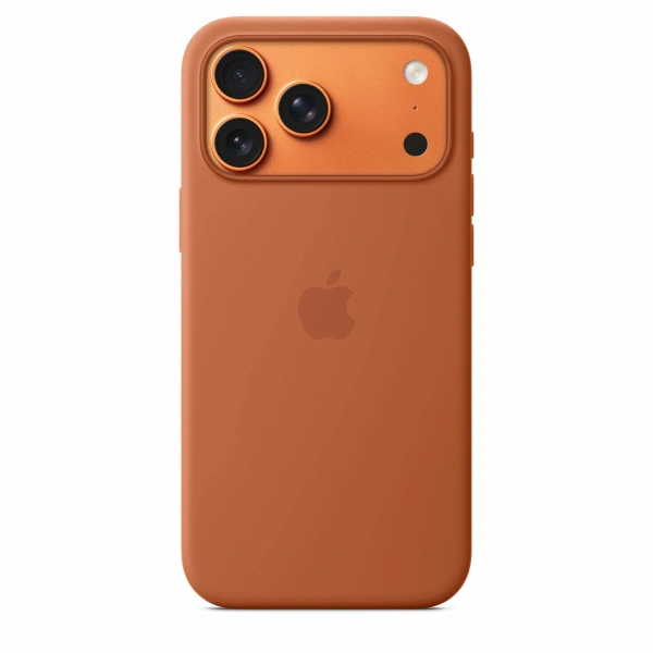 Чехол Apple iPhone 17 Pro Silicone Case MagSafe (Terra Cotta)